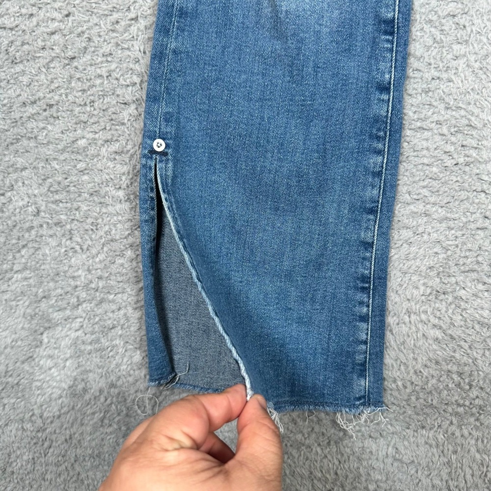 Pilcro and the Letterpress Anthropologie‎ High Rise Skinny Bootcut Jeans Blue 26 - Picture 5 of 11